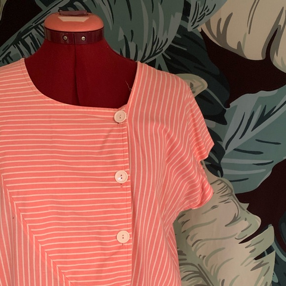 Vintage stripped shirt dress - Picture 1 of 6